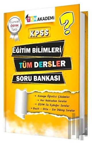 KPSS Eğitim Bilimleri Tüm Dersler Soru Bankası Tek Kitap