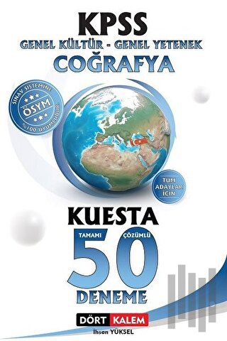 KPSS Genel Kültür - Genel Yetenek Coğrafya Kuesta Tamamı Çözümlü 50 Deneme