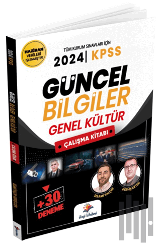 KPSS Güncel Bilgiler Genel Kültür Çalışma Kitabı 30 Deneme İlaveli