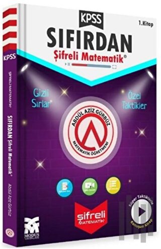 KPSS Sıfırdan Şifreli Matematik 1. Kitap | Kitap Ambarı