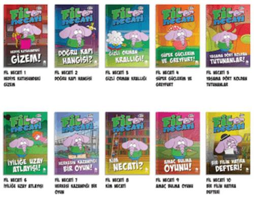 Kral Şakir Fil Necati Seti (10 Kitap) | Kitap Ambarı
