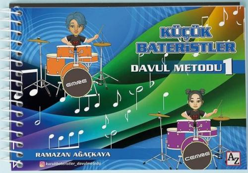 Küçük Bateristler Davul Metodu - 1 (Ciltli)