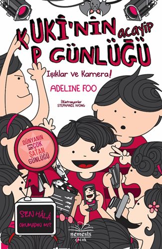 Kuki’nin Acayip Günlüğü - Işıklar ve Kamera -4- (Ciltli)