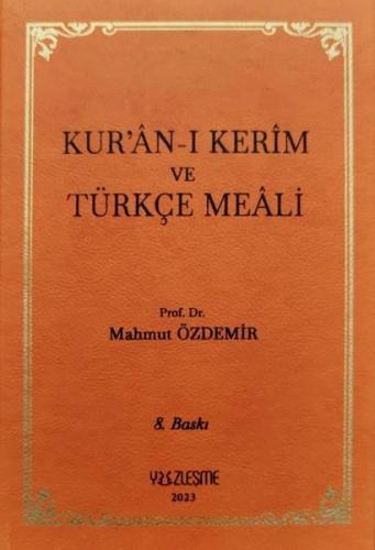 Kur'an-ı Kerim ve Türkçe Meali (Ciltli)