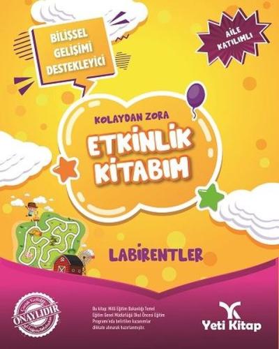 Labirentler-Kolaydan Zora Etkinlik Kitabım