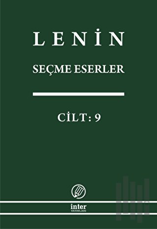 Lenin Seçme Eserler Cilt: 9