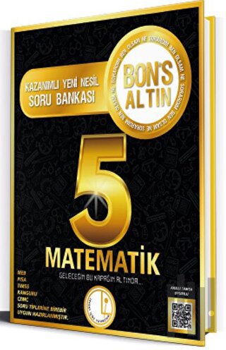 Levent İçöz 5. Sınıf Bons Altın Matematik Soru Bankası