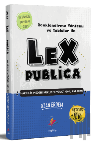 Lex Publica Hakimlik Medeni Hukuk Mevzuat Konu Anlatımı