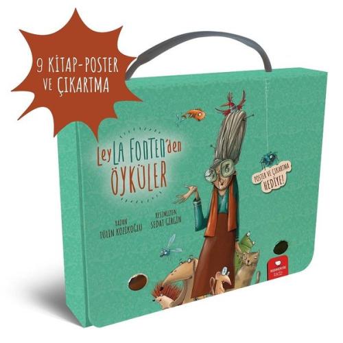 Leyla Fonten'den Öyküler Seti - 9 Kitap Takım - Poster ve Çıkartma Hed