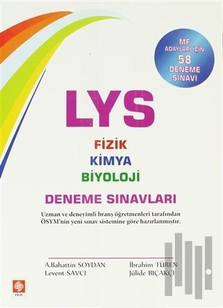 LYS Fizik Kimya Biyoloji Deneme Sınavları