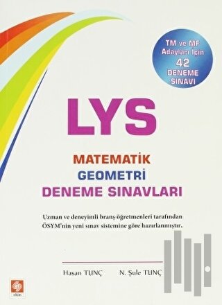 LYS Matematik Geometri Deneme Sınavları | Kitap Ambarı