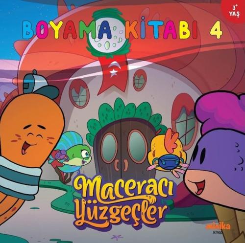 Maceracı Yüzgeçler Boyama Kitabı 4