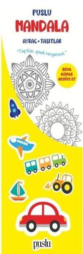 Mandala Çocuk Ayraç - Taşıtlar | Kitap Ambarı