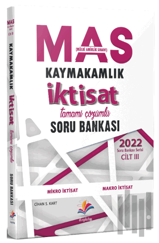 MAS İktisat Tamamı Çözümlü Soru Bankası