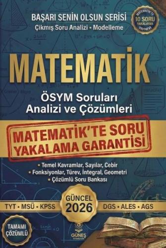 Matematik ÖSYM Soruları Analizi ve Çözümleri 2026 Güncel | Kitap Ambar