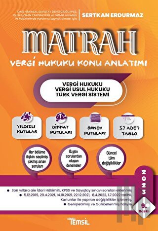 Matrah Konu Anlatımı Vergi Hukuku - Vergi Usul Hukuku - Türk Vergi Sistemi