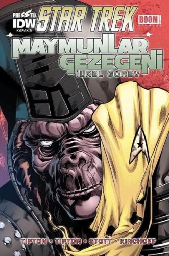 Maymunlar Gezegeni-Kapak A (Ciltli)