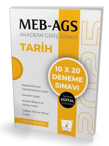 MEB - AGS Hazırlık Tarih 10 x 20 Tamamı Dijital Çözümlü Deneme Sınavı