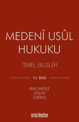 Medeni Usul Hukuku Temel Bilgiler | Kitap Ambarı