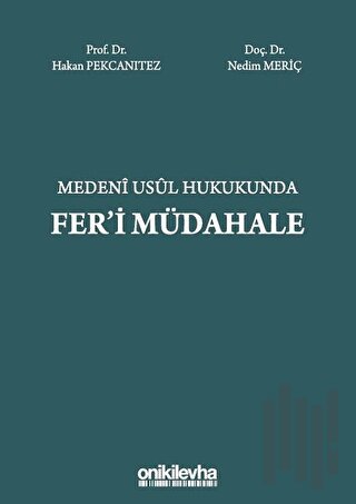 Medeni Usul Hukukunda Fer'i Müdahale (Ciltli) | Kitap Ambarı