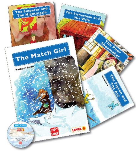 Merit Readers İngilizce Öyküler Level 5 - 5 Kitap Takım