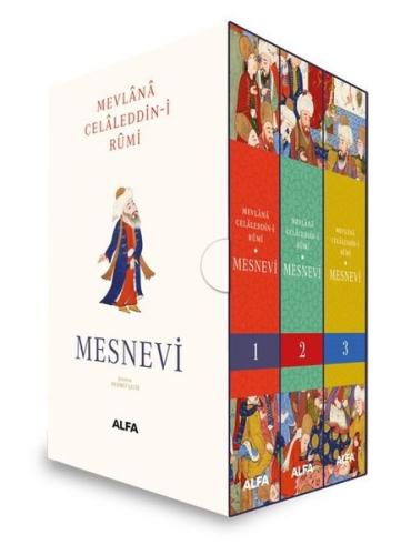 Mesnevi Seti - 3 Kitap Takım - Vuslatın 750. Yılı - Kutulu (Ciltli) | 