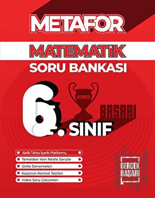Metafor 6. Sınıf Matematik Soru Bankası