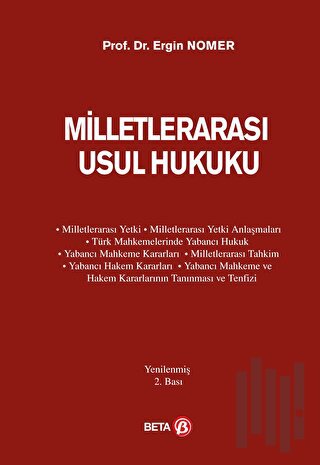 Milletlerarası Usul Hukuku (Ciltli)