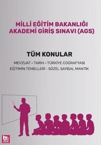 Milli Eğitim Bakanlığı Akademi Giriş Sınavı (AGS) Tüm Konular
