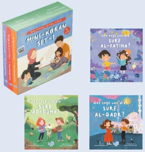 Mini Koran Set-1 Almanca Mini Meal Seti 1 (3 Kitap) | Kitap Ambarı