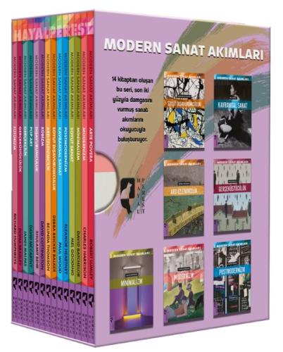 Modern Sanat Akımları Seti - 14 Kitap Takım - Kutulu | Kitap Ambarı
