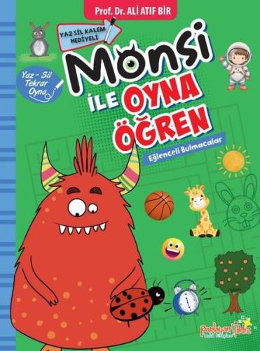 Monsi İle Oyna Öğren - Eğlenceli Bulmacalar | Kitap Ambarı