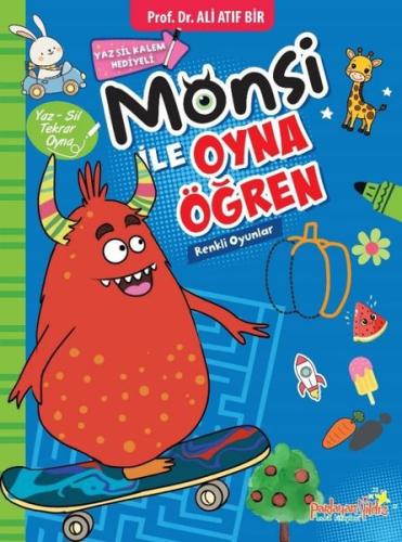 Monsi İle Oyna Öğren - Renkli Oyunlar | Kitap Ambarı