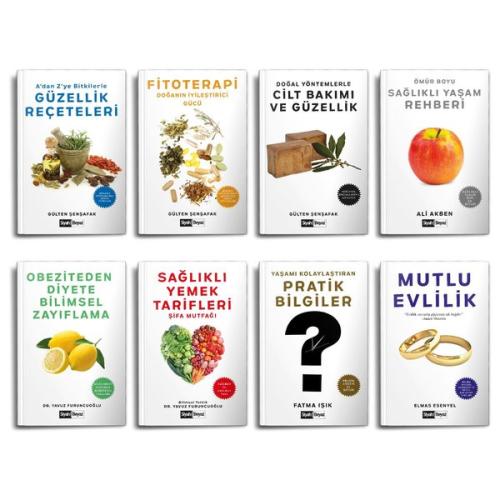 Mutlu Yaşam Seti - 8 Kitap Takım