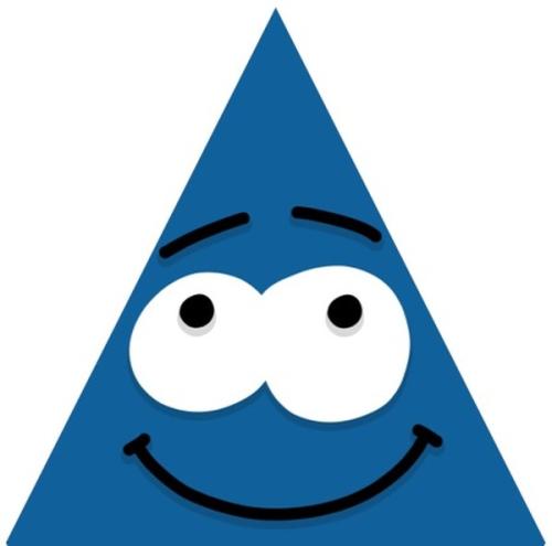 Neşeli Mavi Üçgen | Kitap Ambarı