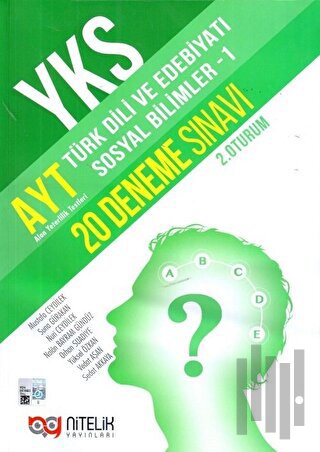 Nitelik YKS AYT Türk Dili Ve Edebiyatı Sosyal Bilimler-1 20 Deneme Sın
