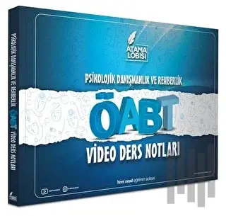ÖABT Psikolojik Danışmanlık ve Rehberlik Video Ders Notları