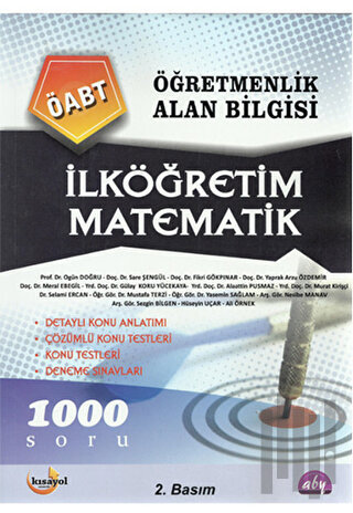 Öğretmenlik Alan Bilgisi - İlköğretim Matematik ÖABT