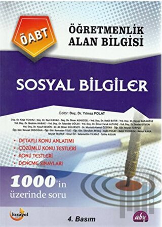 Öğretmenlik Alan Bilgisi - Sosyal Bilgiler ÖABT