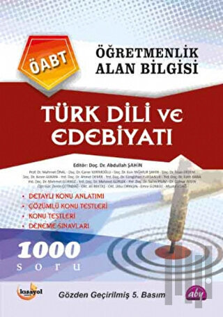 Öğretmenlik Alan Bilgisi Türk Dili ve Edebiyatı