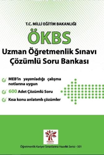 ÖKBS Uzman Öğretmenlik Sınavı Çözümlü Soru Bankası | Kitap Ambarı