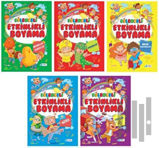 Okul Öncesi Eğitici Etkinlikli Boyama Seti