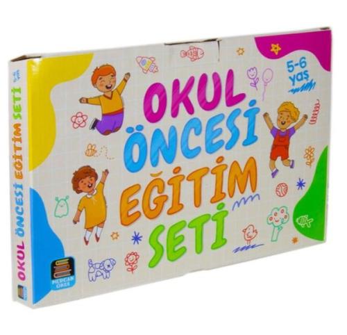Okul Öncesi Eğitim Seti - 5 Kitap Takım - Kutulu