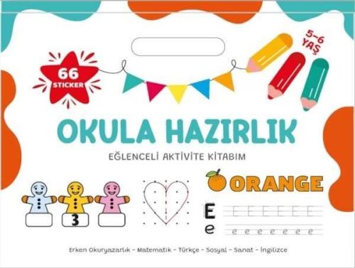 Okula Hazırlık Eğlenceli Aktivite Kitabım | Kitap Ambarı