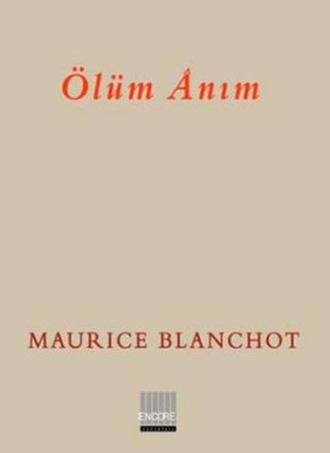 Ölüm Anım | Kitap Ambarı