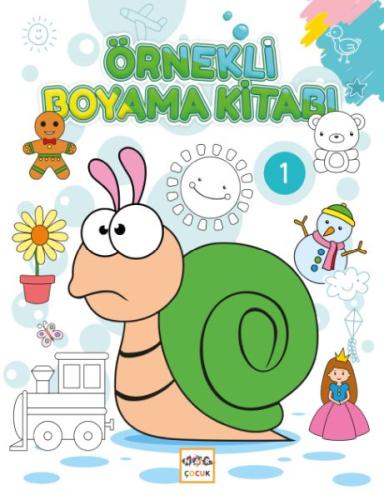Örneklerle Boyama Kitabı - 1 | Kitap Ambarı