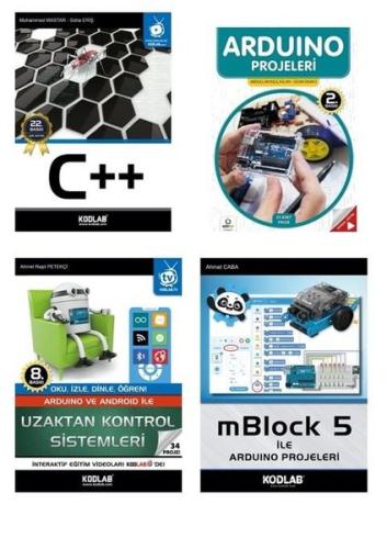 Ortaokullar için Kodlama Seti - 3 Kitap Takım