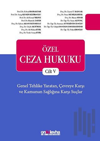 Özel Ceza Hukuku Cilt 5 (Ciltli)