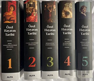 Özel Hayatın Tarihi Seti - 5 Kitap Takım (Ciltli)