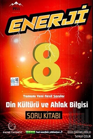 Palme 8. Sınıf Din Kültürü ve Ahlak Bilgisi Enerji Soru Kitabı